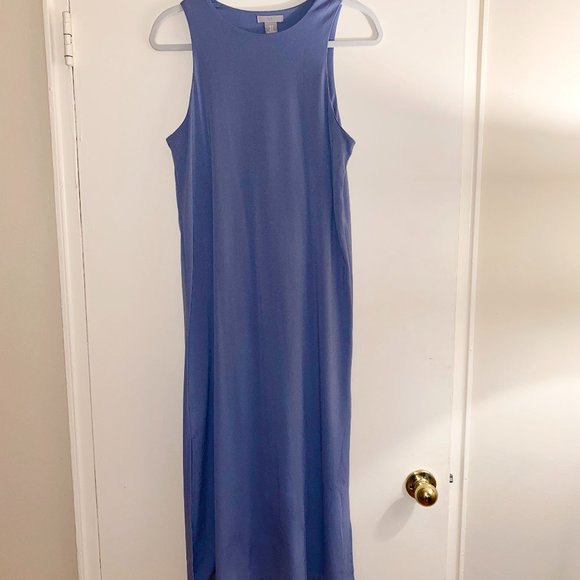Pigeon Blue H&M Jersey Dress, Size M - Picture 2 of 4